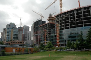 Walking the streets of Seattle, once again a boom town.