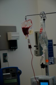 Transfusing the stem cells