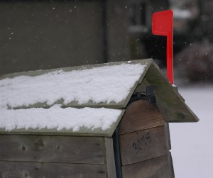 Hood River's First Snowfall of 2013/14 Winter