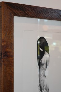 Another detail of frames commissioned by a local artist.