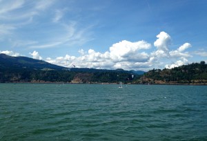 The Columbia River in Summer.